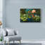« réflexions flamant rose », reproduction de peinture à l’acrylique sur toile tendue-33539386