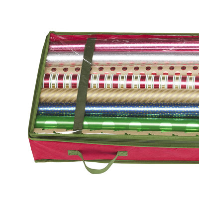 Organisateur de cadeaux pour rouleaux de 30 po et de 40 po