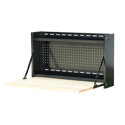 32'' W Wood Top Workbench