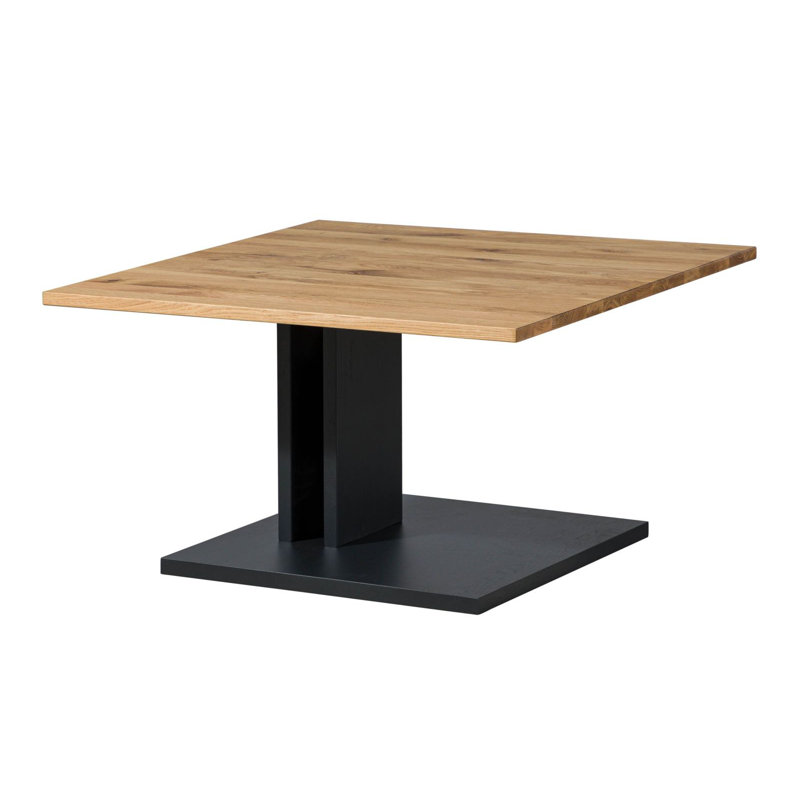 KITZBÜHEL Solid Wood Coffee Table with Storage