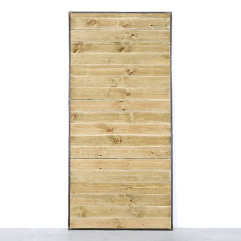 Taliyah Solid Pine Sliding Door Primed, Walnut