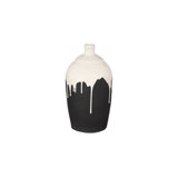 Porcelain Drip Vase, Short