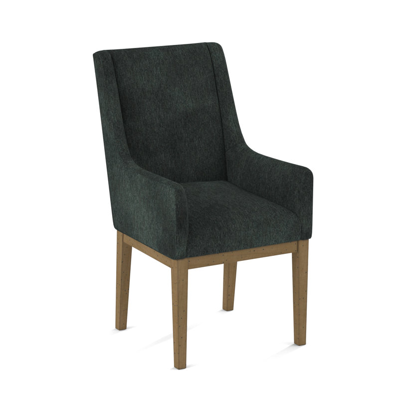 Upholstered Arm Chair, 61597-78, Black