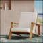 Charmante chaise Adirondack modernisée pour les loisirs et la détente en plein air, durable et élégante
