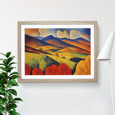 Unbeatable Meadow Landscape - Framed Print