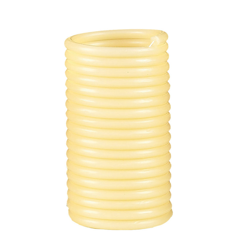 Eco-friendly Citronella Beeswax Coil Candle Refill, 80-Hour