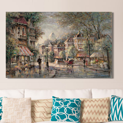 " French Street Scene II "