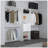 Closet System, 3 Drawers, 5 Shelves-1489095240