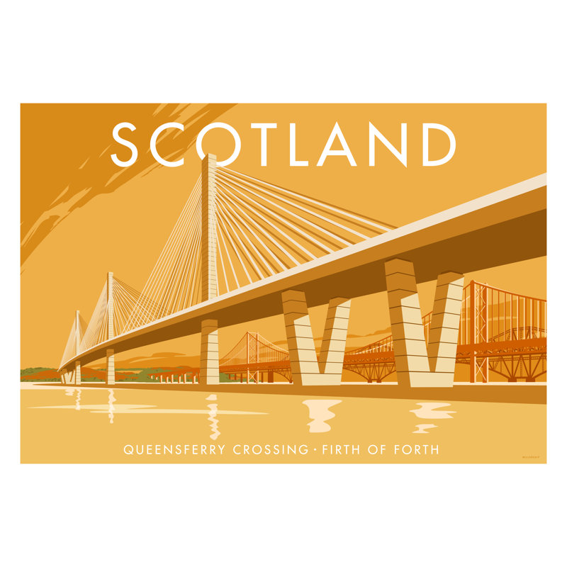 Scotland 2 by Stephen Millership - Print, 30 cm H x 40 cm W x 1 cm D, No Frame