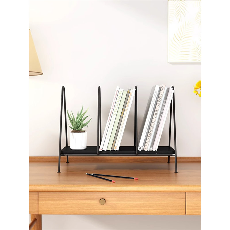 Marlayna Metal File Organizer, Black