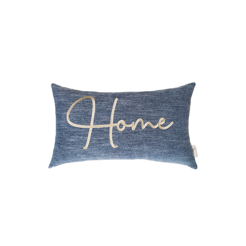 Coussin décoratif brodé Sentiments Home