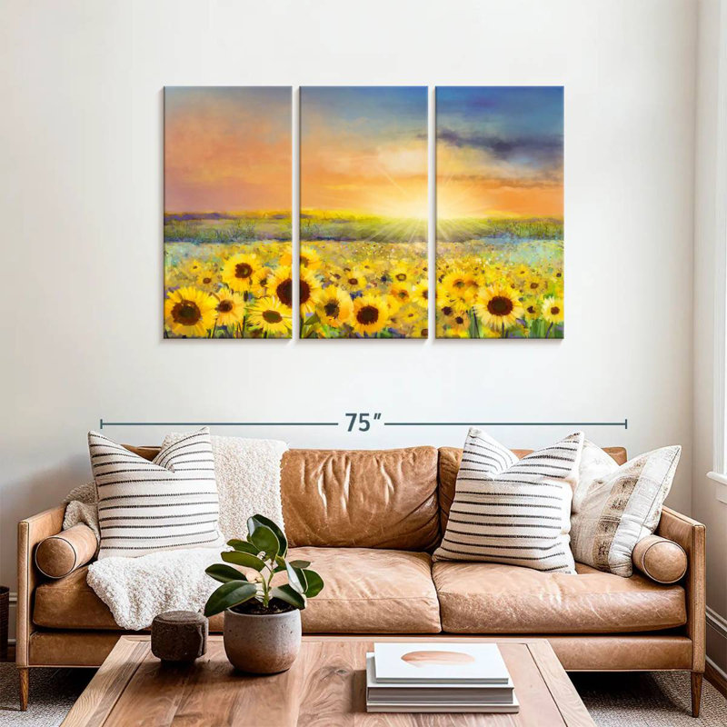 Huile de tournesol Alvord, H 36 po x l 57 po