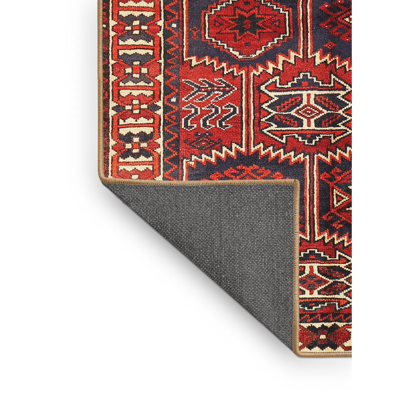 Tapis rouge à motif sud-ouest, Rectangle 8 pi x 12 pi