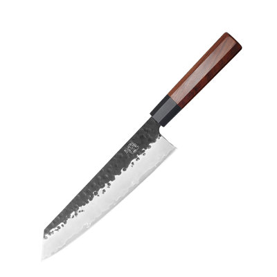 MITSUMOTO SAKARI 9 inch Kiritsuke Chef Knife, Hand Forged Japanese Kitchen Knives