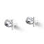Pinstripe Pure Deck-Mount High-Flow Bath Valve Trim with Cross Handles, Handles Only, Valve Not Included-1096817916
