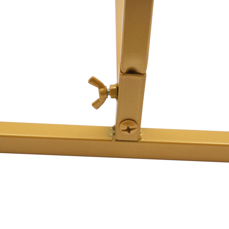3 pièces de décors et de panneaux en acier pour le mariage et de nombreuses occasions, H 86,61 po x l 112,08 po x P 19,48 po