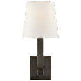 Chapman & Myers Square Tube Single Sconce
