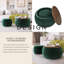 Round Storage Ottoman, 2 In 1 Function, Work As End Table And Ottoman-1487154990-1487154962