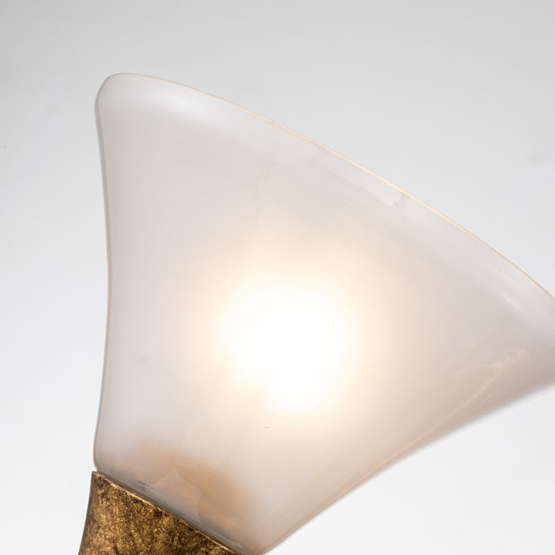 Lemoine 2 - Light Vanity Light, Gold Leaf