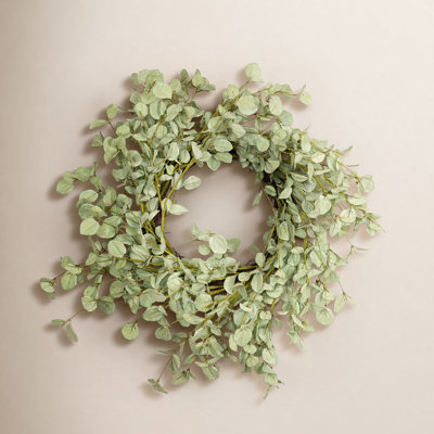 24'' Handcrafted Faux Eucalyptus Wreath
