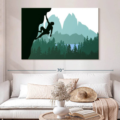 Sireci Rock Climber Silhouette