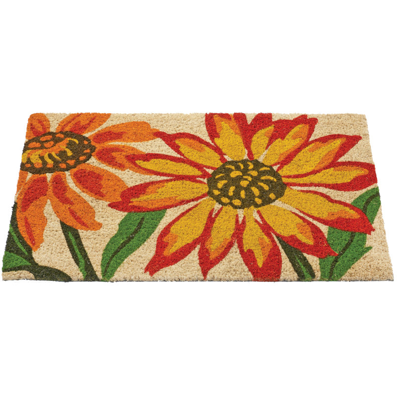 Blanket Flower Outdoor Doormat