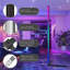 Bogoslav 125cm Black LED Novelty Floor Lamp with USB