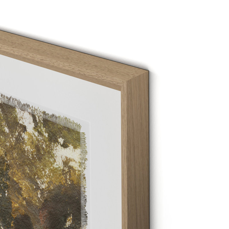 Interlude II Painting by Brittany Smith, White/Neutral, 18" H x 10.5" W