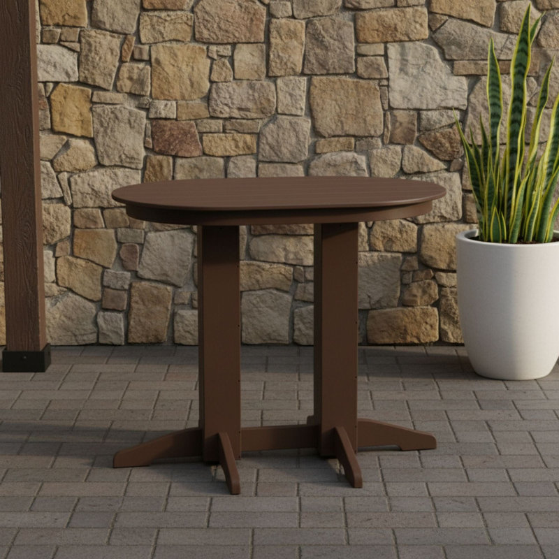 Table de bar Keystone Amish Co., 4 Foot, Blanc brillant