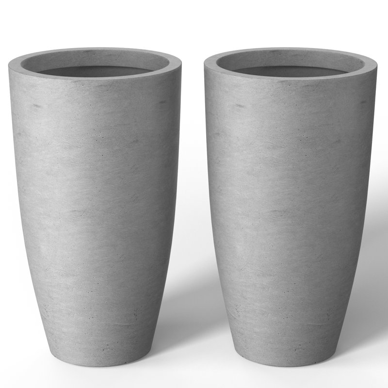 Khailey Handmade Pot Planter, Stone