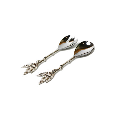 Amreena Stainless Steel Salad Servers