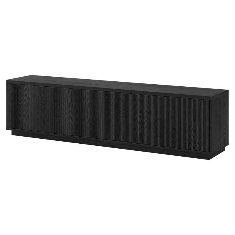 Meuble télé Hansil Denilah, Black Grain