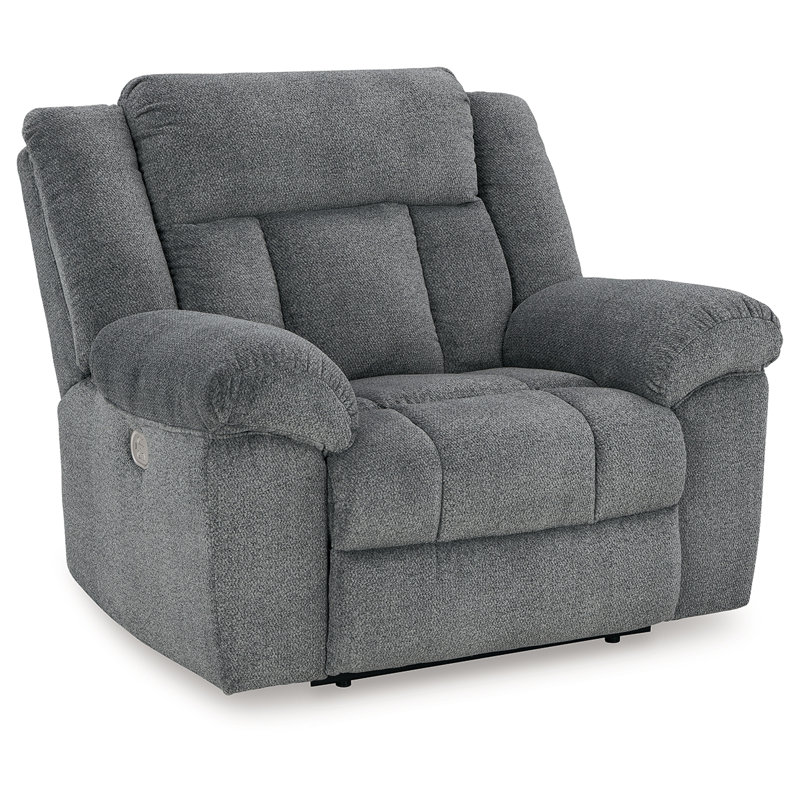 Tip-Off Power Recliner, Gray