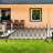 41'' H x 130'' W Folding Security Gate,11ft Expandable Barricade Gate,Portable Safety Barrier Gate
