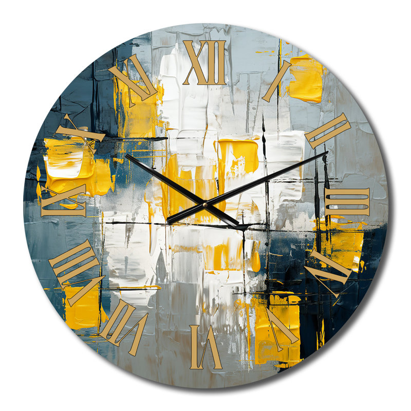 Horloge murale abstraite, Petit