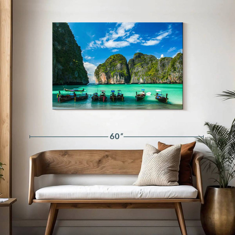 Gillard Maya Bay Ko Phi Phi, 30" H x 45" W