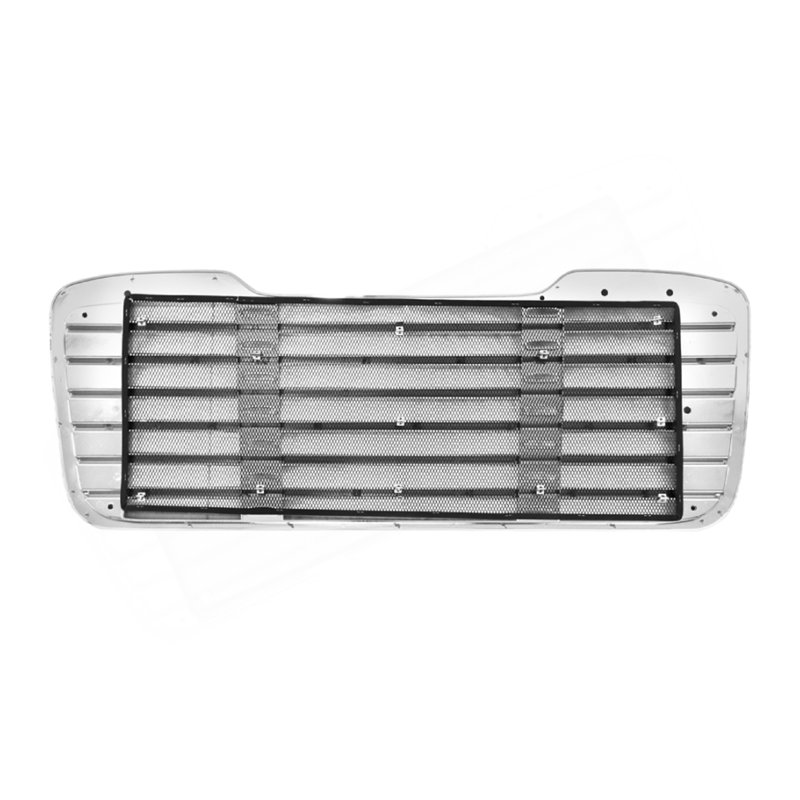 Complete Chrome Plated Front Grille Compatible With Freightliner M2 2003-2015 Trucks