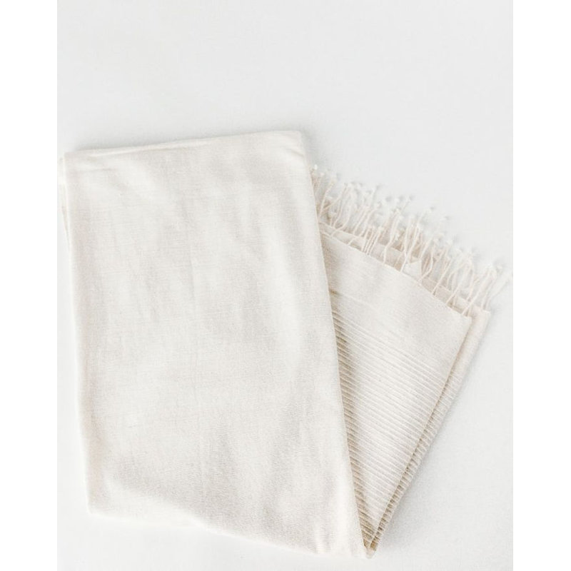 Serviette de bain en coton Riviera, Beige