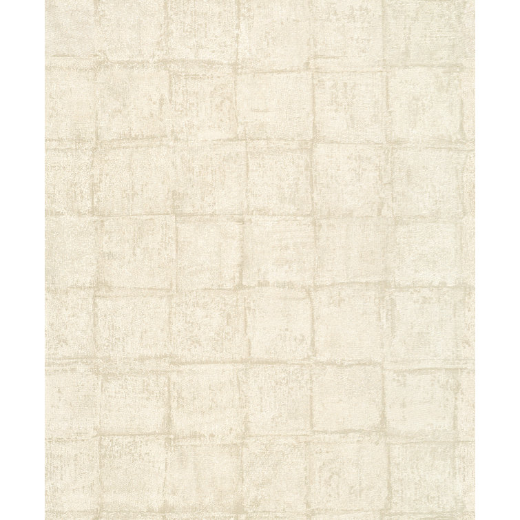 Eden Textured Tile 33' L X 21" W Wallpaper Roll
