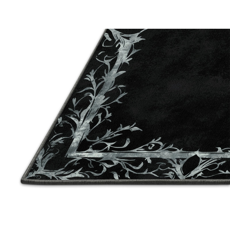 Nebula Vine Rug, Round 7'