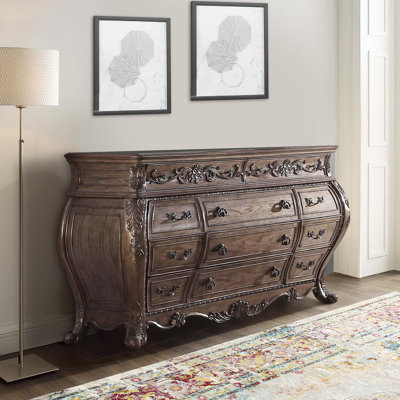 Commode double 11 tiroirs Gaerwn