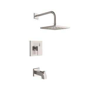 Complete Shower System, Brushed Nickel