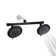 Double Shower Head with Built-in Valve, High Pressure 8 Setting Dual Shower Head Design