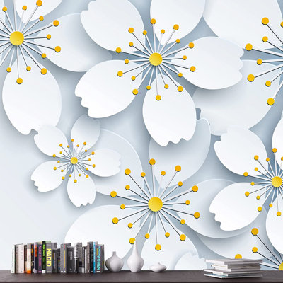 Murale fleurs de lys