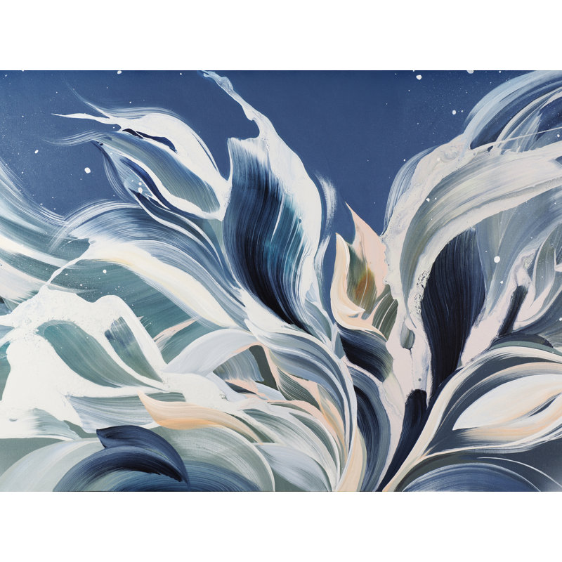 Ease Of Tides Print by Novi Lim, Wrapped Canvas, 24" H x 32" W