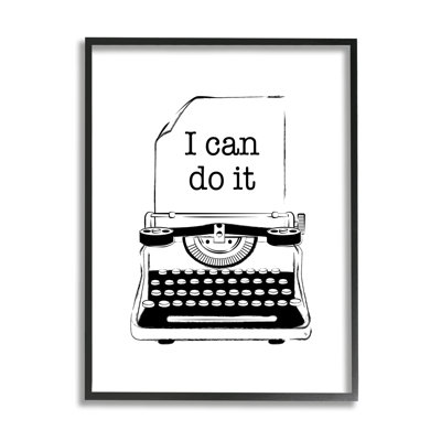 «I Can Do It Typewriter» par Martina Pavlova