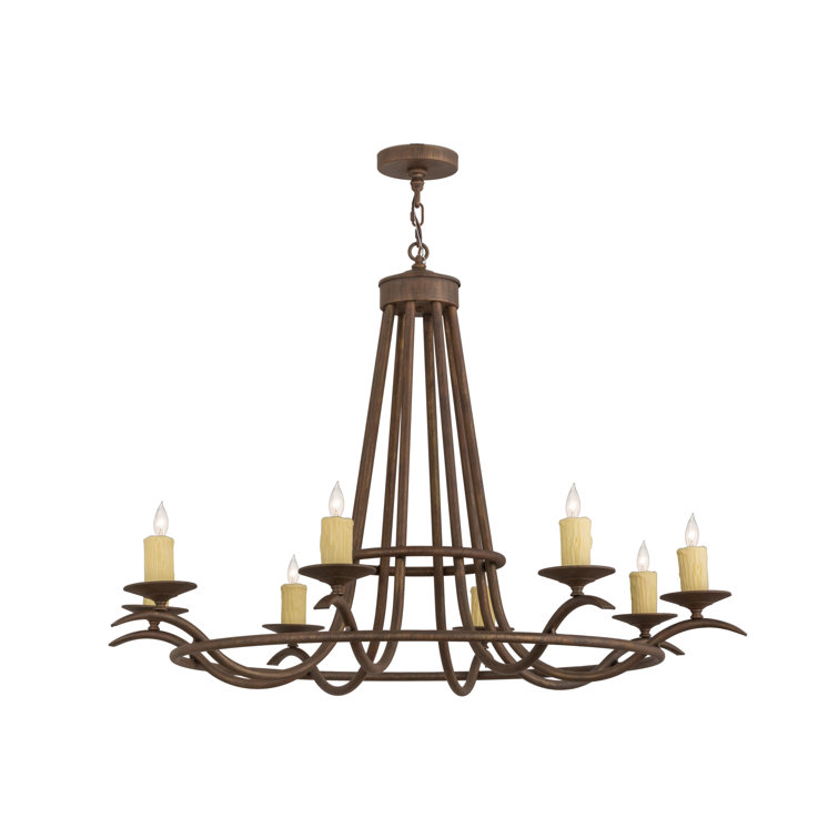 Partlow 8 - Light Dimmable Classic / Traditional Chandelier