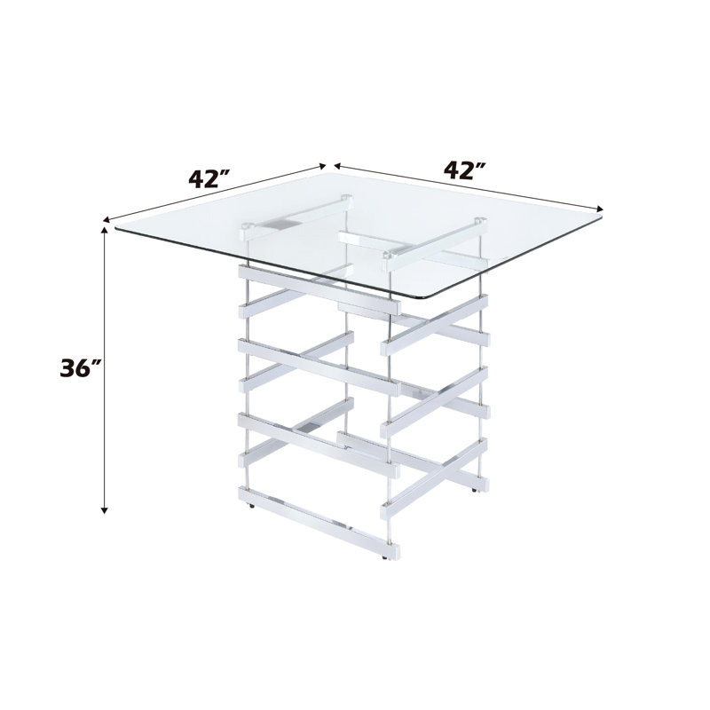 Table de hauteur de comptoir Pure Crystal