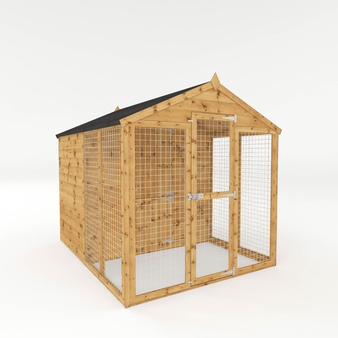 Mercia 8 x 6ft Staffordshire Dog Kennel & Run