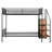 Twin Over Full Bunk Bed With Storage Stairs And Shelves-513136267